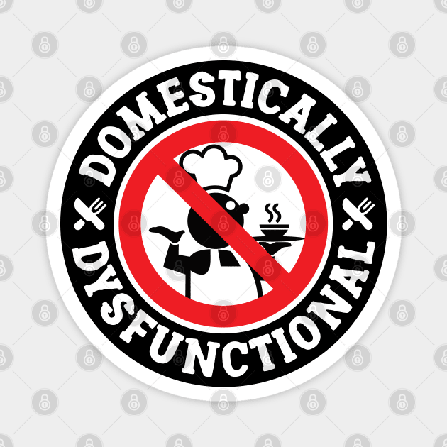 Domestically dysfunctional Magnet by RobiMerch